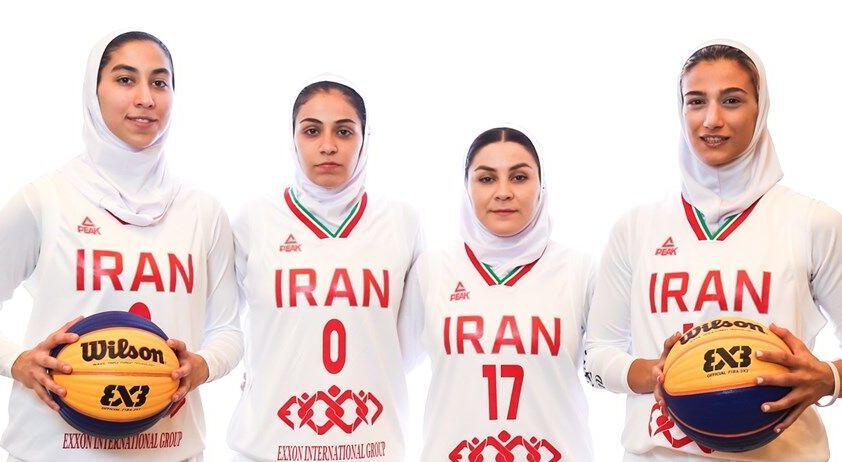 تیم ملی بسکتبال سه نفره بانوان,فدراسیون بسکتبال ایران,