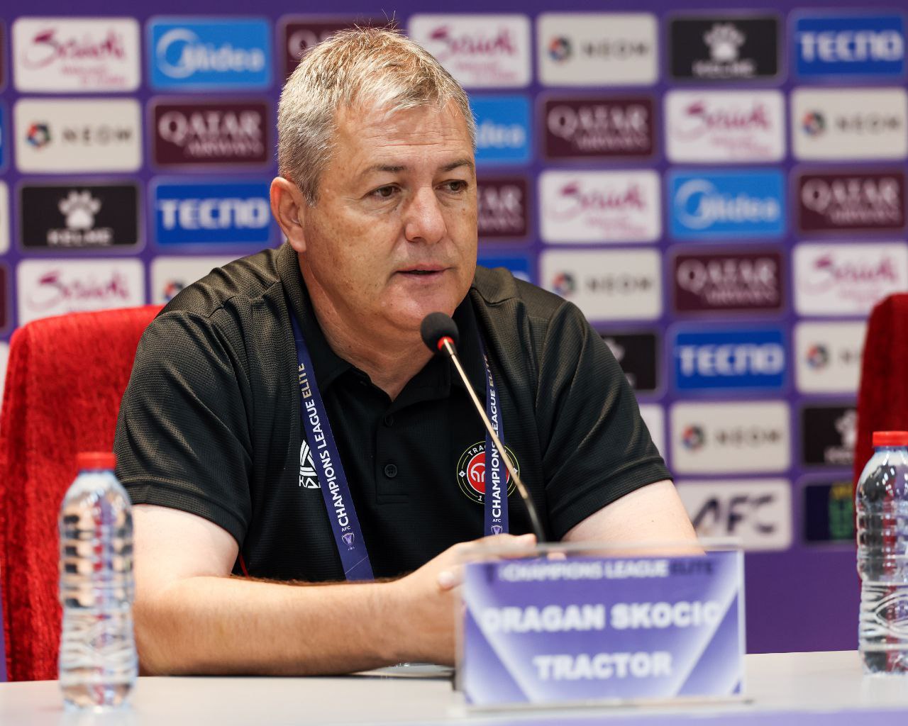 اسکوچیچ: هواداران ورزشگاه را پُر کنند دراگان اسکوچیچ,تراکتور,لیگ نخبگان آسیا,