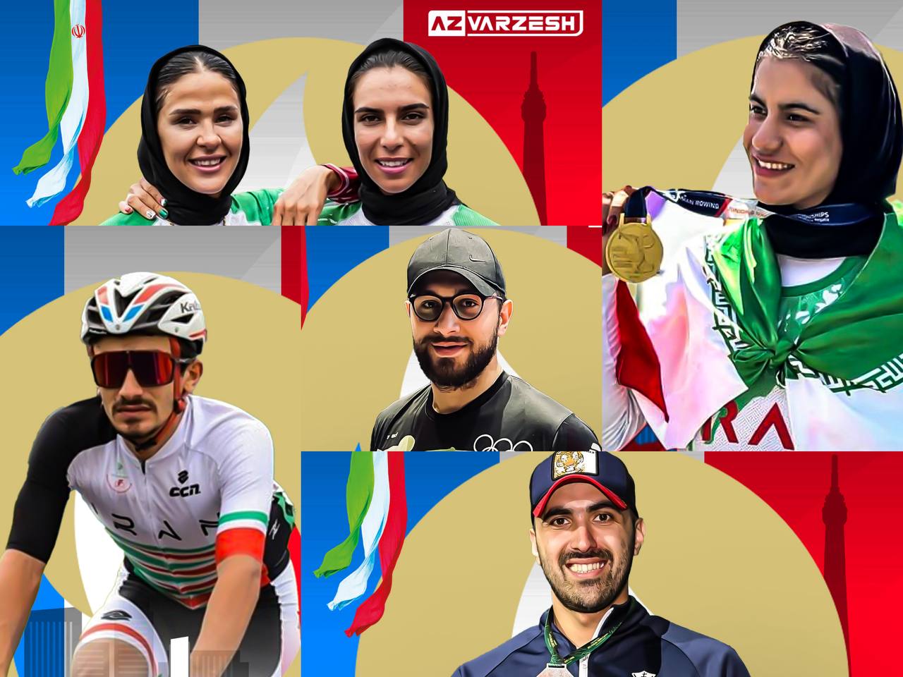 المپیک 2024,تکواندو ,کشتی,قایقرانی ,شمشیر بازی,