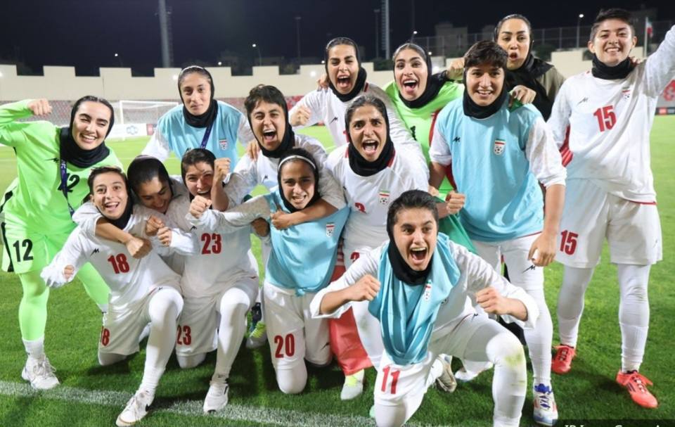 صعود ایران با درخشش دختران آذربایجان تیم ملی فوتبال بانوان ,