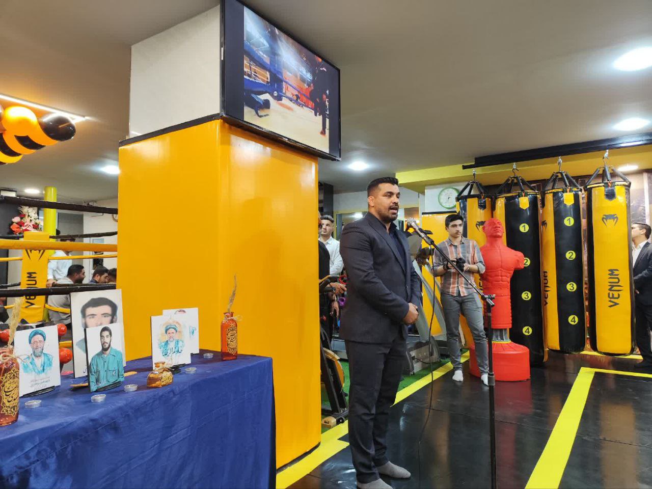 باشگاه رزمی شهید نجفی,حسین نجفی,