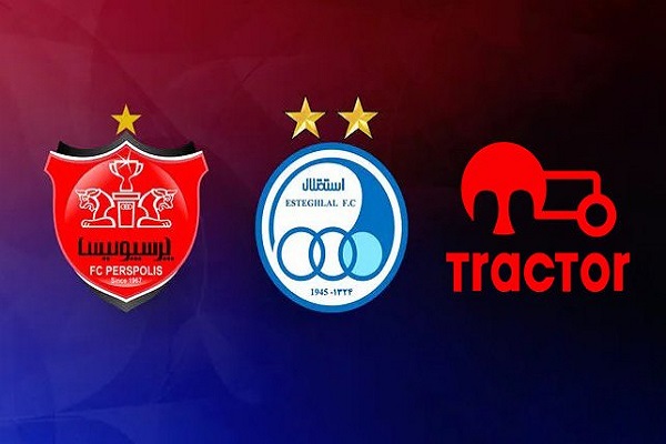 فوتبال,لیگ برتر,تراکتور,پرسپولیس,استقلال,